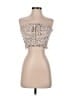 Statement Ivory Sleeveless Top Size S - photo 1