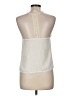 Iris Los Angeles Ivory Sleeveless Blouse Size M - photo 2