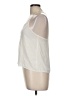 Iris Los Angeles Ivory Sleeveless Blouse Size M - photo 5