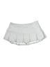 Peiran 100% Polyester Solid Silver Gray Skort Size M - photo 1