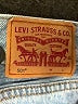 Levi's 100% Cotton Blue Denim Shorts Size 29 waist - photo 3