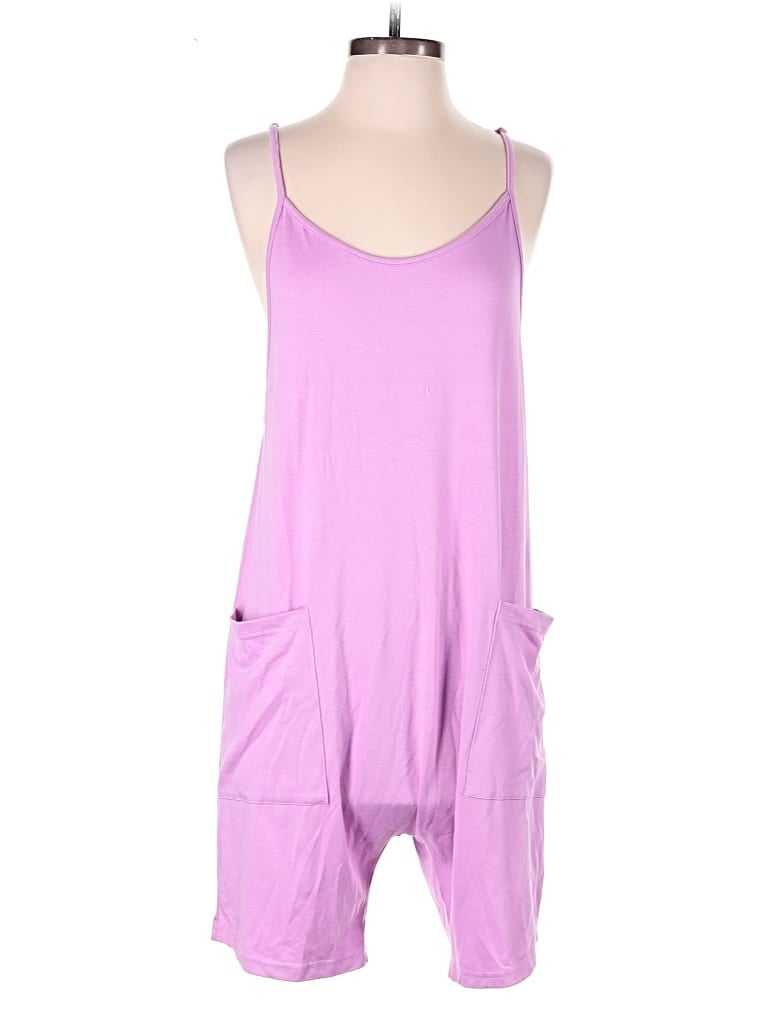 Pre-owned Fantaslook Romper In Purple