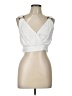 Etiquette 100% Polyester White Tank Top Size L - photo 1