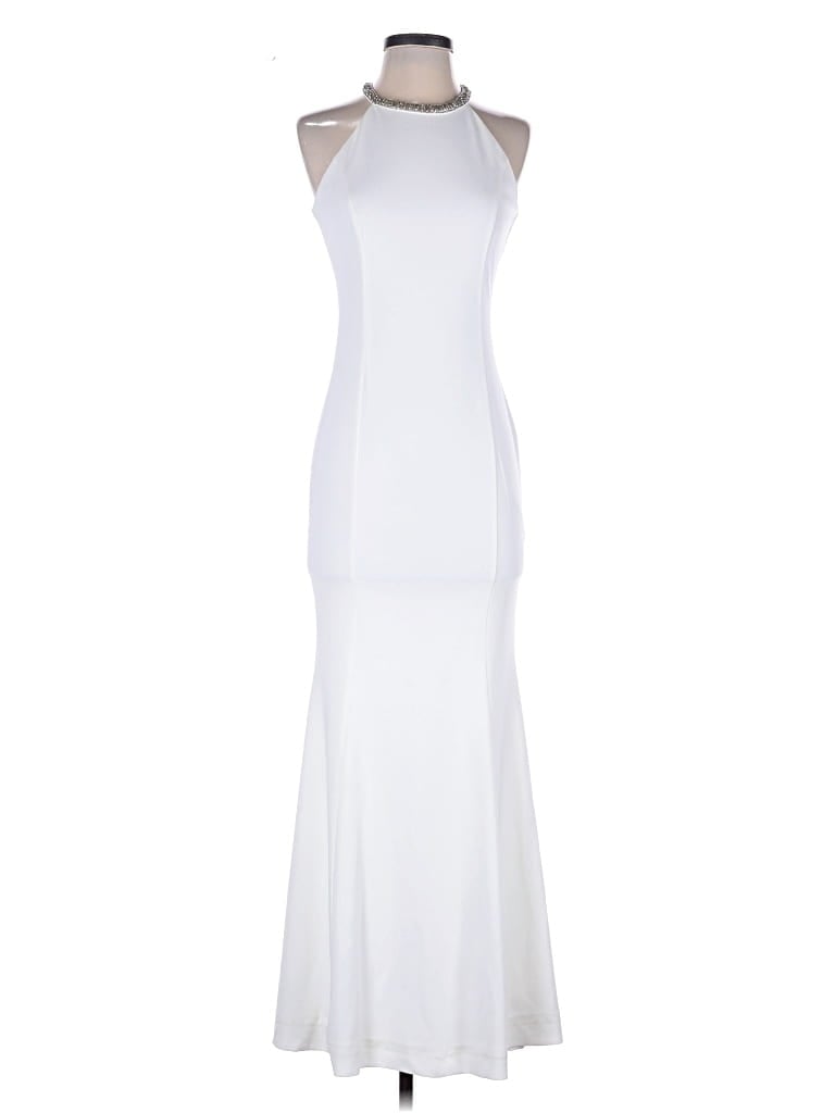 Pre-owned Lulus Cocktail Dress In White