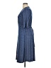Kiyonna Chevron-herringbone Blue Casual Dress Size 1X Plus - photo 5