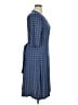 Kiyonna Chevron-herringbone Blue Casual Dress Size 1X Plus - photo 4