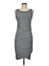 Leith Solid Gray Casual Dress Size M - photo 1