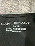 Lane Bryant 100% Polyester Black Sleeveless Blouse Size 26 - 28 Plus - photo 7