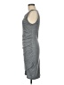 Leith Solid Gray Casual Dress Size M - photo 5