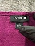 Torrid Burgundy Sleeveless Blouse Size 4X Plus (4) - photo 7