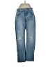 Levi's Hearts Blue Jeans Size 26 waist (estimated) - photo 1