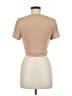 Tiger Mist Tan Short Sleeve Top Size L - photo 2