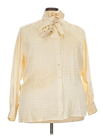 Elisabeth by Liz Claiborne Long Sleeve Blouse (view 1)
