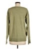 Lucky Brand Solid Green Pullover Sweater Size M - photo 2