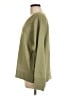 Lucky Brand Solid Green Pullover Sweater Size M - photo 5