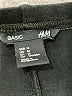 H&M Solid Black Active Pants Size M - photo 4