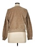 Crave Fame By Almost Famous 100% Polyester Chevron-herringbone Tan Pullover Sweater Size XL - photo 2