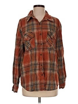 Pink Lily Long Sleeve Button-Down Shirt (view 1)