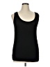 Terra & Sky Black Tank Top Size 0X - photo 1