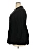 Torrid Black 3/4 Sleeve Button-Down Shirt Size 2X Plus (2) - photo 5