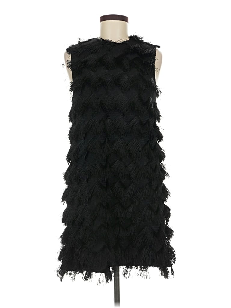 Pre-owned Zara Cocktail Dress In Black