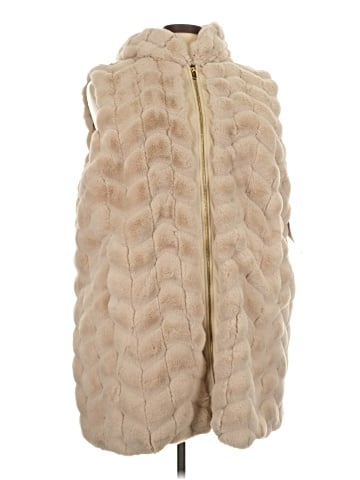 Via Spiga Faux Fur Vest (view 1)