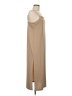 H&M 100% Polyester Solid Tan Casual Dress Size M - photo 4