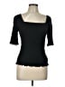 Gap Black 3/4 Sleeve Top Size L - photo 1