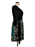 AB Studio Paisley Black Casual Dress Size L - photo 4