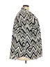 Jaclyn Smith 100% Polyester Chevron-herringbone Silver 3/4 Sleeve Blouse Size 3X - photo 4