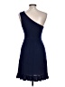 ModCloth Solid Blue Cocktail Dress Size L - photo 2