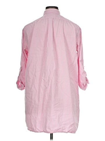 Lauren by Ralph Lauren 3/4 Sleeve Button-Down Shirt (view 2)