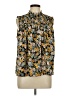 dalia Floral Yellow Sleeveless Blouse Size L - photo 1