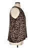 Vince Camuto 100% Polyester Brown Sleeveless Blouse Size XL - photo 4