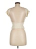Shein Ivory Short Sleeve Turtleneck Size 6 - photo 2