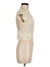 Shein Ivory Short Sleeve Turtleneck Size 6 - photo 4