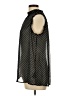 Who What Wear 100% Polyester Polka Dots Black Sleeveless Blouse Size L - photo 5