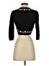 Tabitha 100% Cotton Black 3/4 Sleeve Top Size S - photo 2