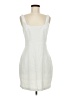 Express Solid White Casual Dress Size M - photo 1