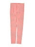 Crewcuts Checkered-gingham Red Pink Casual Pants Size 12 - photo 2
