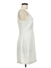 Express Solid White Casual Dress Size M - photo 4