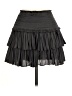Reset Solid Black Casual Skirt Size M - photo 2