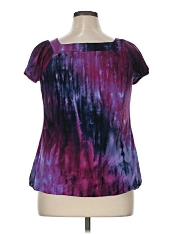 DressBarn Short Sleeve Blouse (view 2)