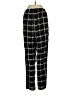 Mine Plaid Black Casual Pants Size S - photo 2