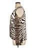 Boston Proper Animal Print Tan Long Sleeve Blouse Size 16 - photo 5