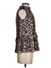 Unbranded Black Sleeveless Silk Top Size XXS - photo 4