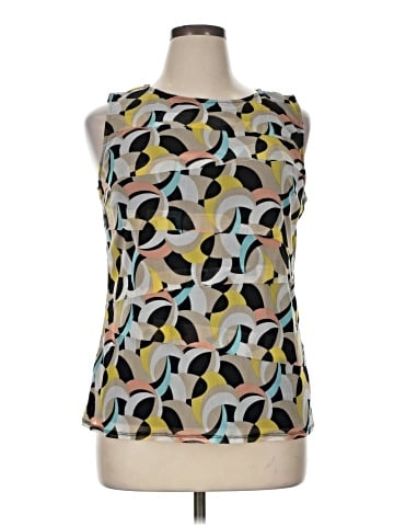 Dana Buchman Sleeveless Blouse (view 1)