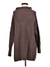 Free People Brown Turtleneck Sweater Size M - photo 1
