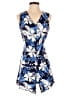 Impressions 100% Rayon Tropical Blue Romper Size M - photo 1