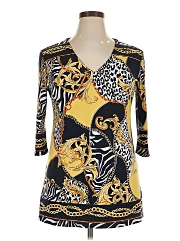 Joseph Ribkoff 3/4 Sleeve Top (view 1)